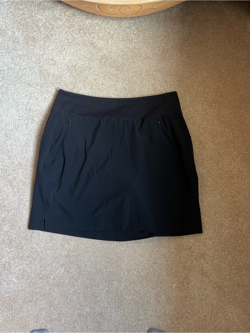 Athleta Classic Black Women's Golf Skirt